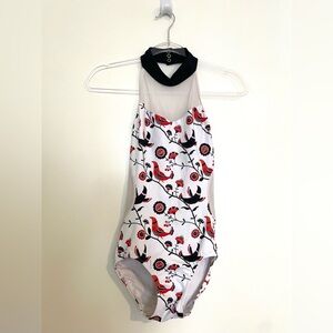 Eleve “Madison” Halter Leotard Adult Medium